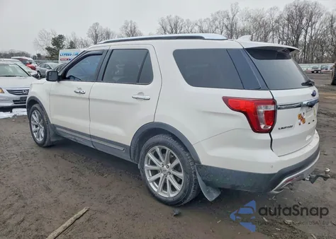 2016 Ford Explorer Limited z USA, uszkodzony, nr VIN 1FM5K7FH7GGC64755